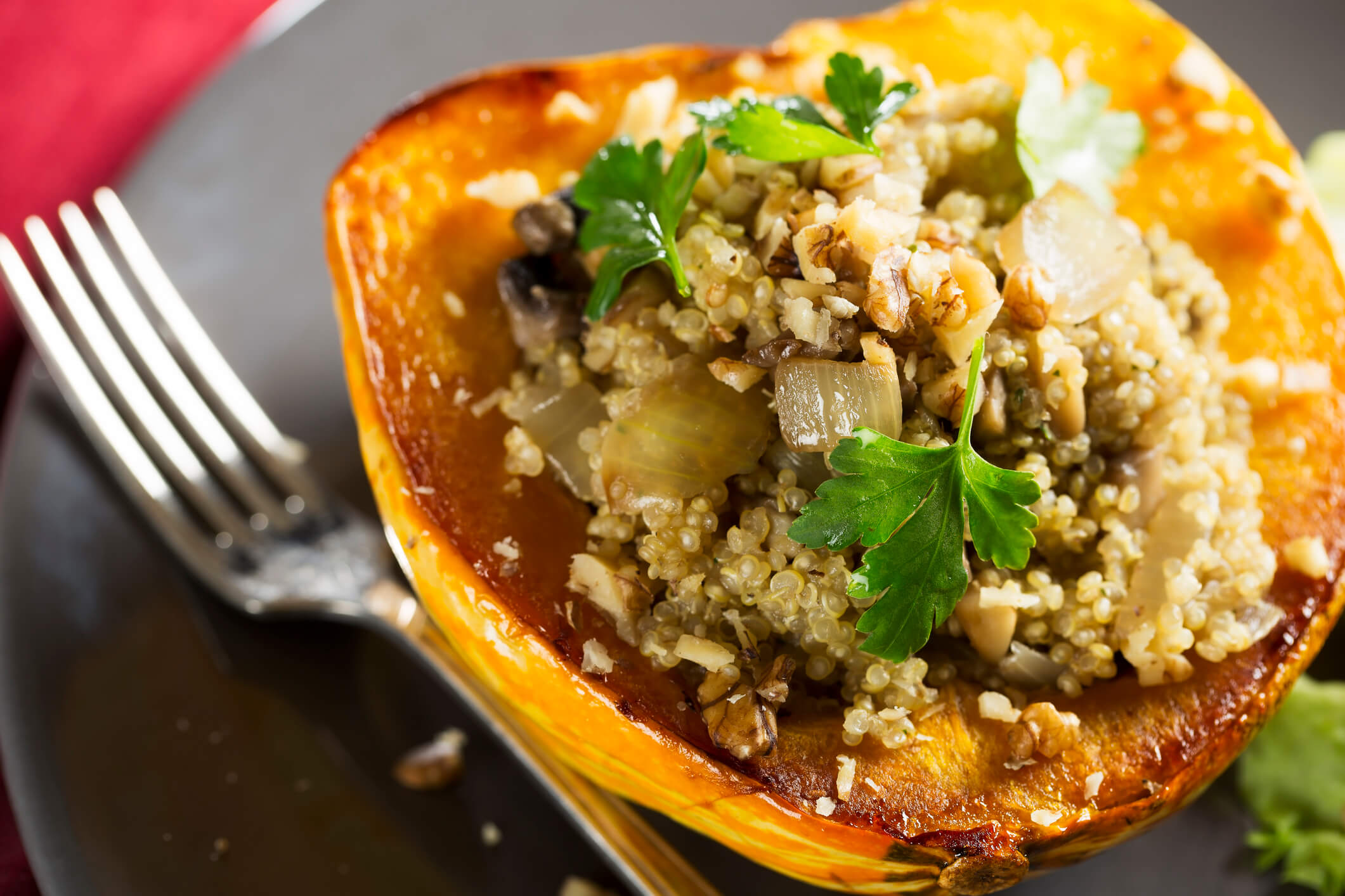 stuffed winter squash