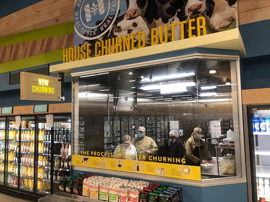 Churned-Butter Fresh Churned Butter