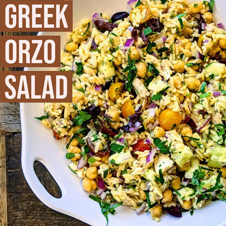 Greek Orzo Salad