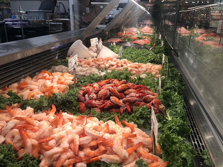 Seafood and Meat Department