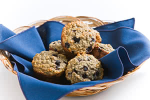 Blueberry Oat Cakes