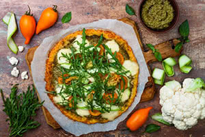 Cauliflower Pizza Crust