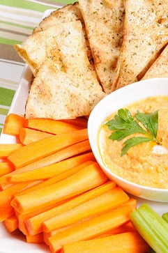 red-pepper-hummus Red Pepper Hummus