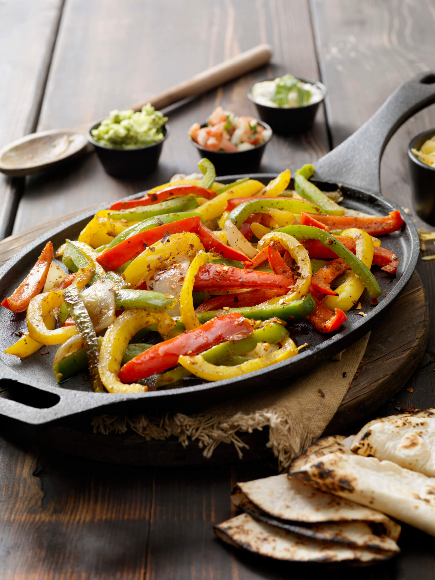 vegetable fajitas