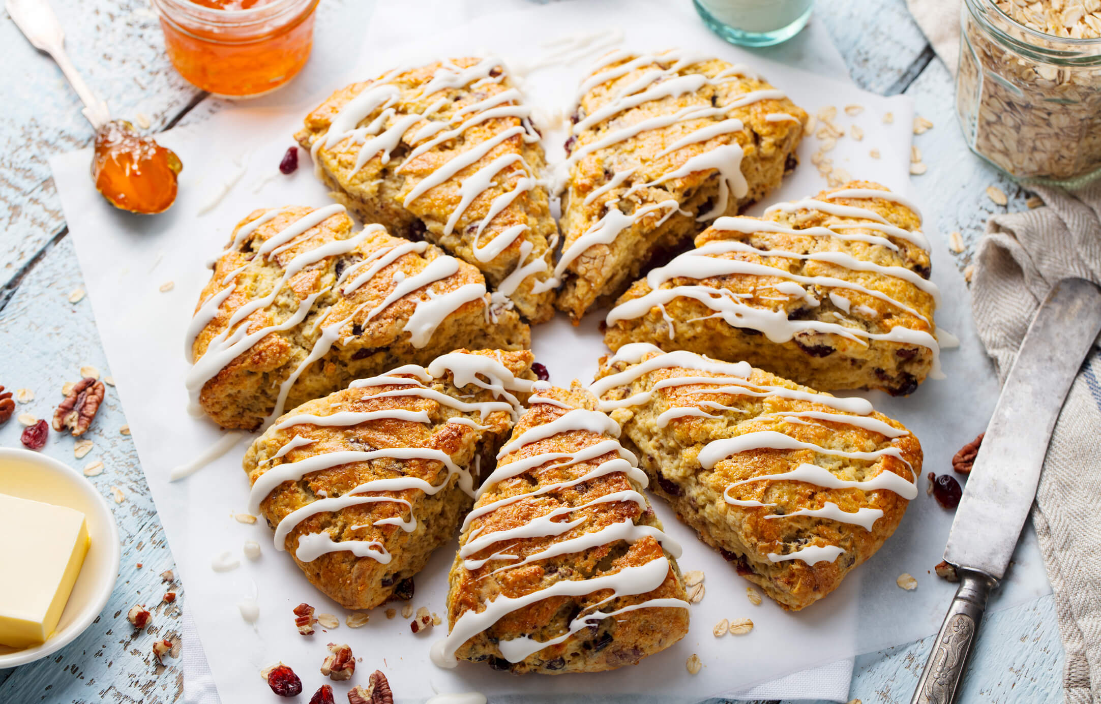 scones with oats
