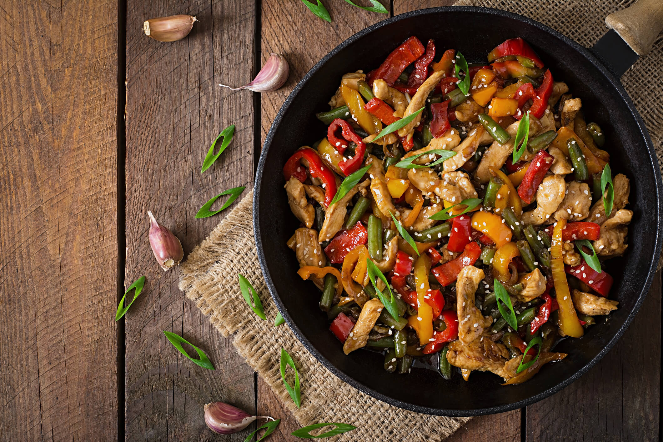 stir fry chicken