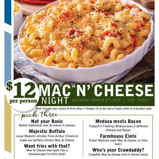 Mac N Cheese Night