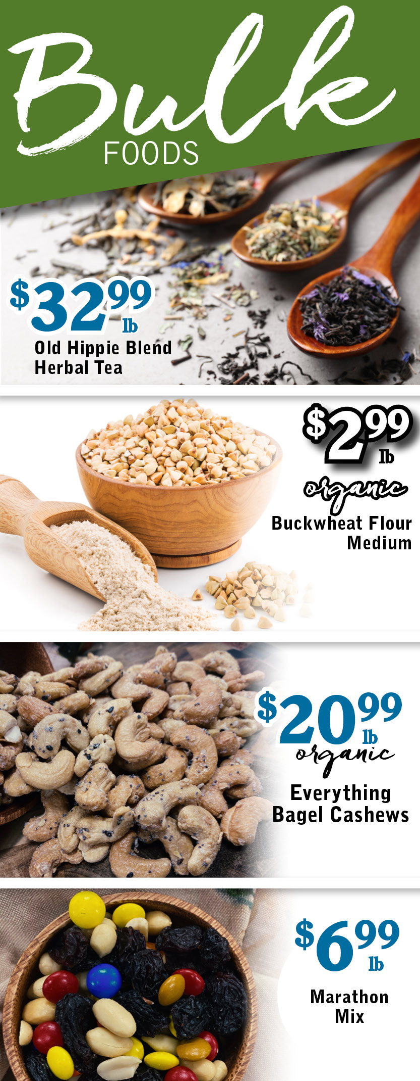 Bulk Foods Weekly Specials