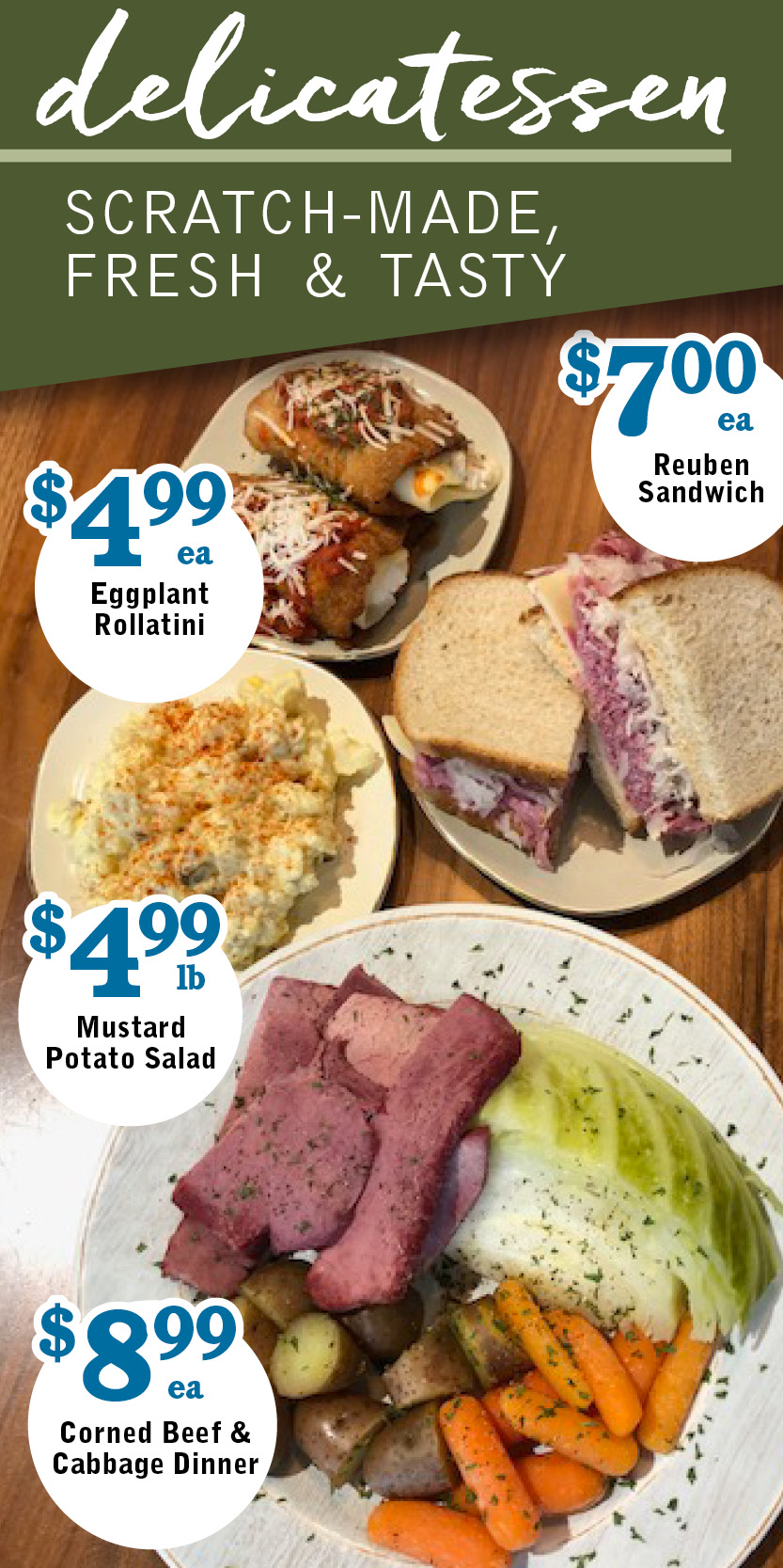 Delicatessen Weekly Specials