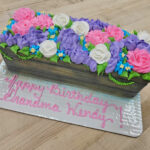 flower cake at niemann harvest market
